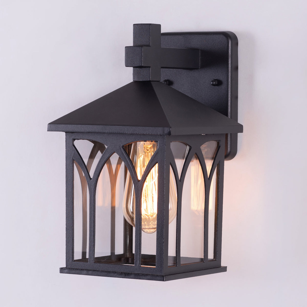 Dance More (Black) Outdoor / Indoor Wall Light