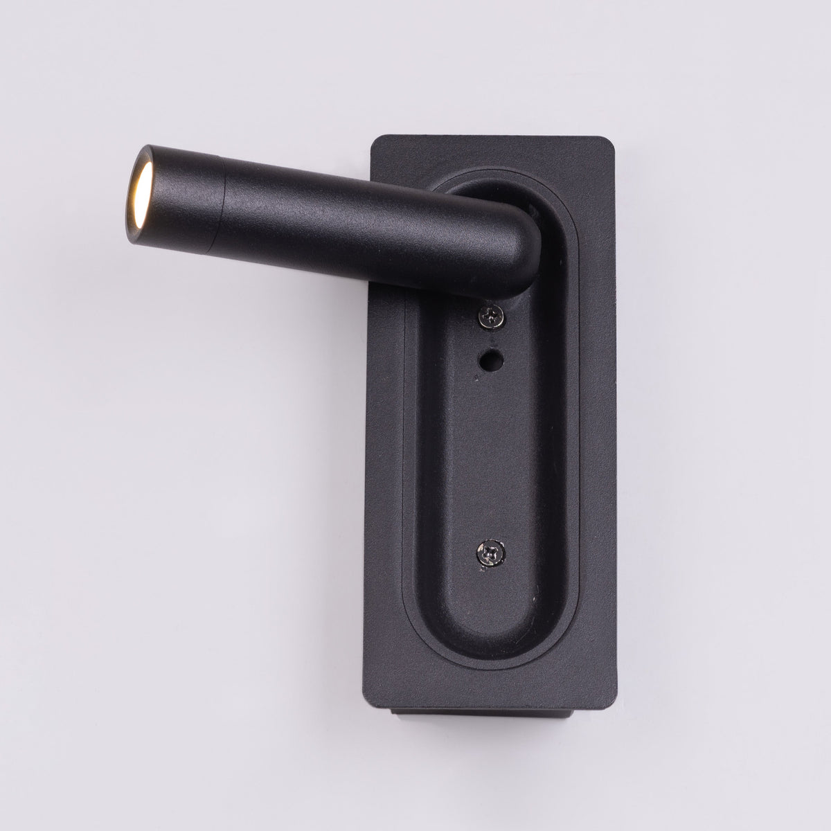 Stay With Me (Black, Built-In LED) Wall Light