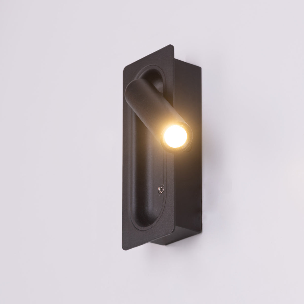 Stay With Me (Black, Built-In LED) Wall Light