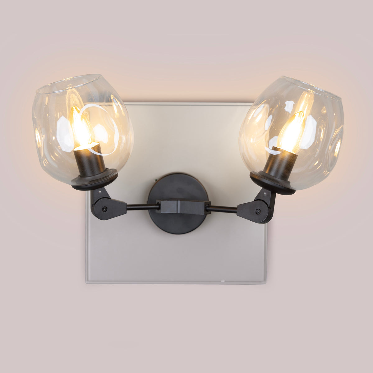 Games People Play (Clear Glass) Glass Wall Light