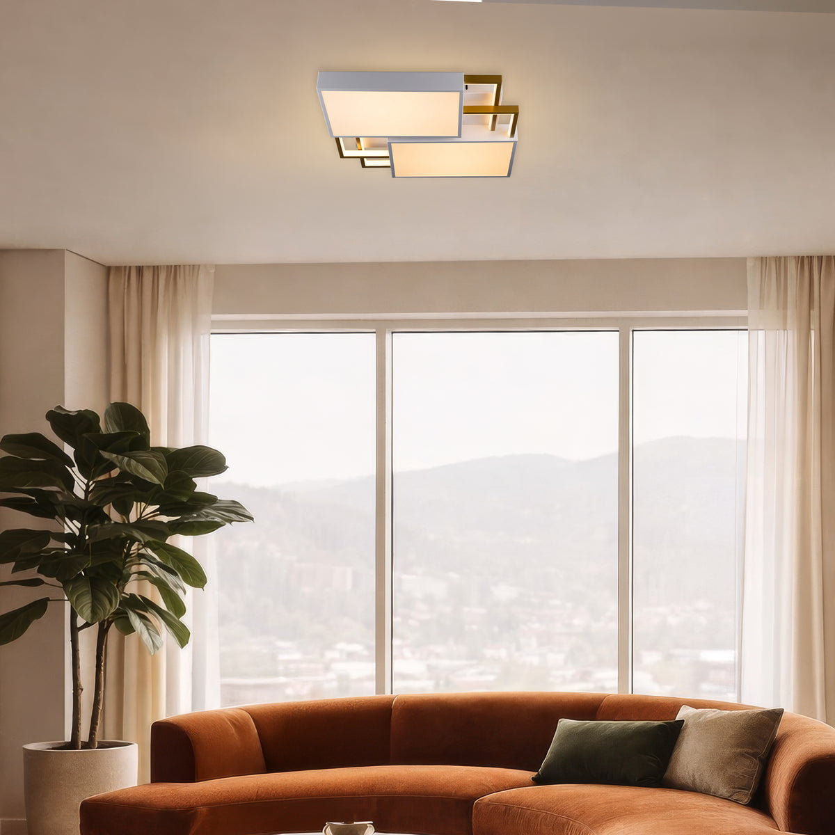 Solaris Tier (Dimmable LED) Ceiling Light