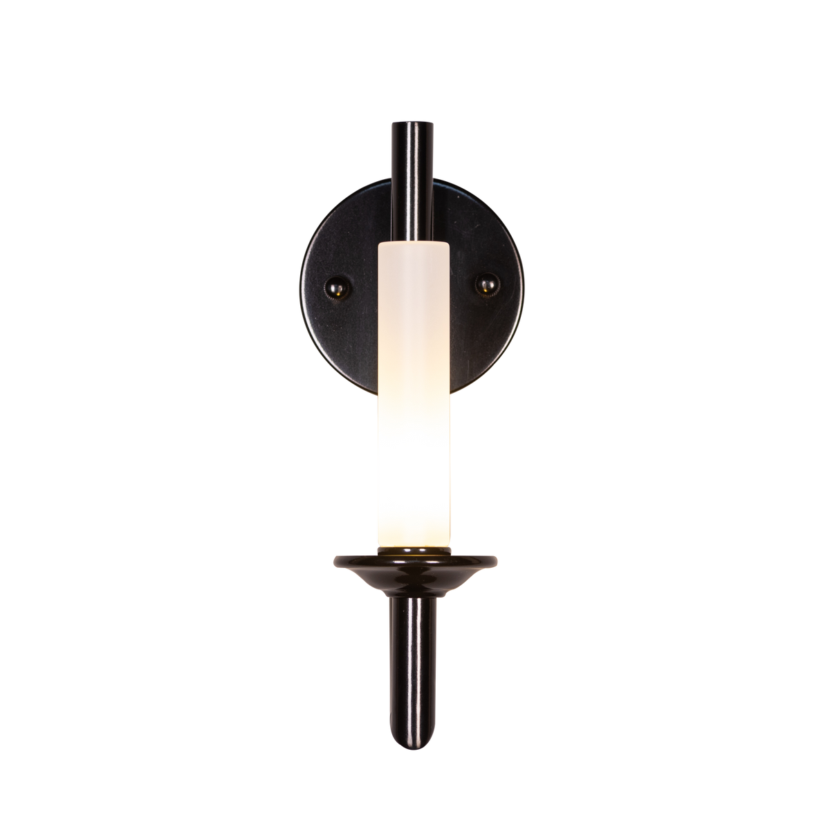 Forma (Black, White) Frosted Glass Wall Light
