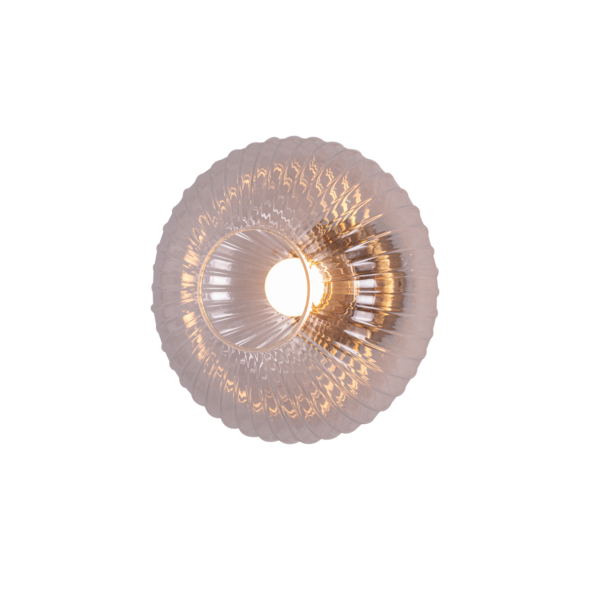 You Are My More (Gold) Large Textured Glass Wall Light