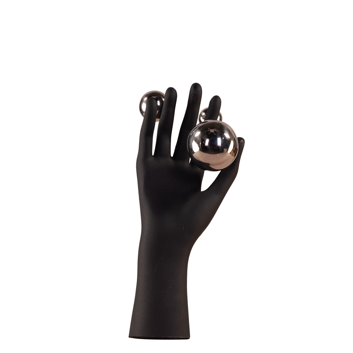 Illusionist (Black, Chrome) Resin Home Decor
