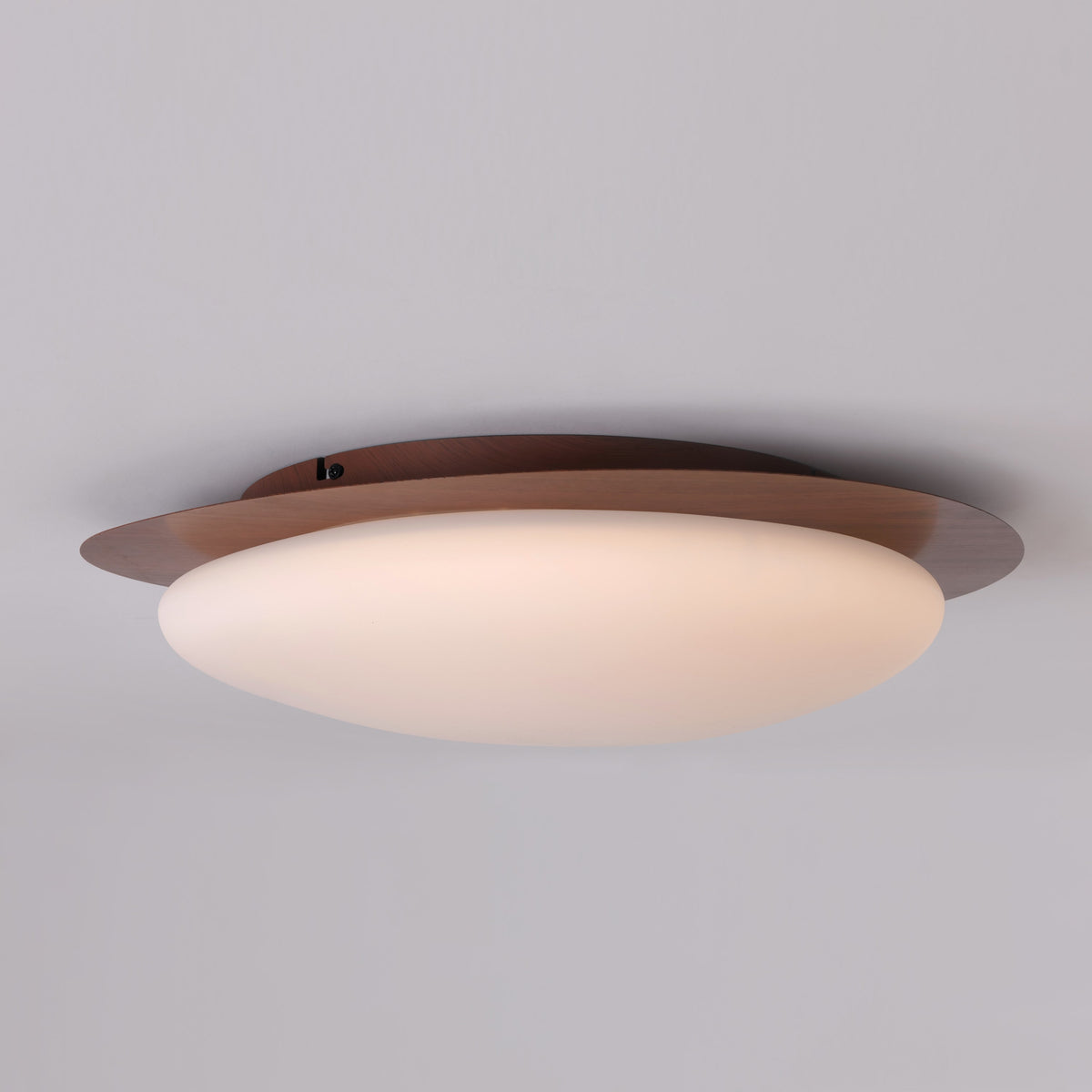 Saturn Skies (White/Wood) Ceiling Light
