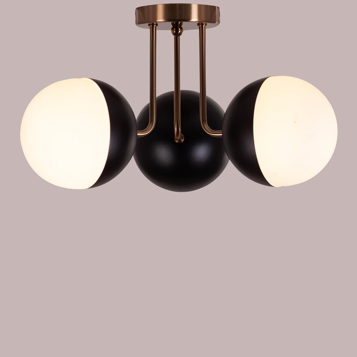 Addiction (Gold, Black) Ceiling Light