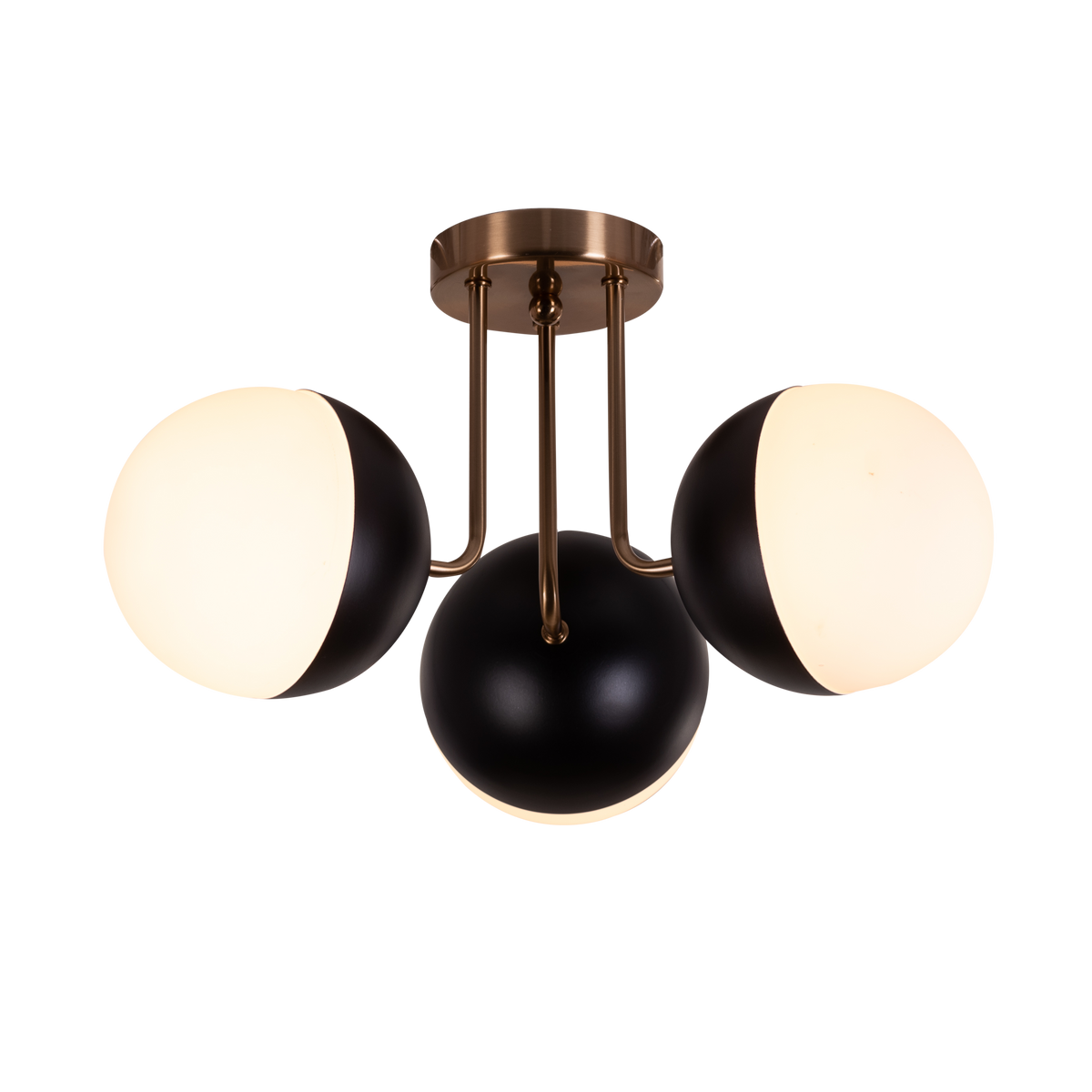 Addiction (Gold, Black) Ceiling Light