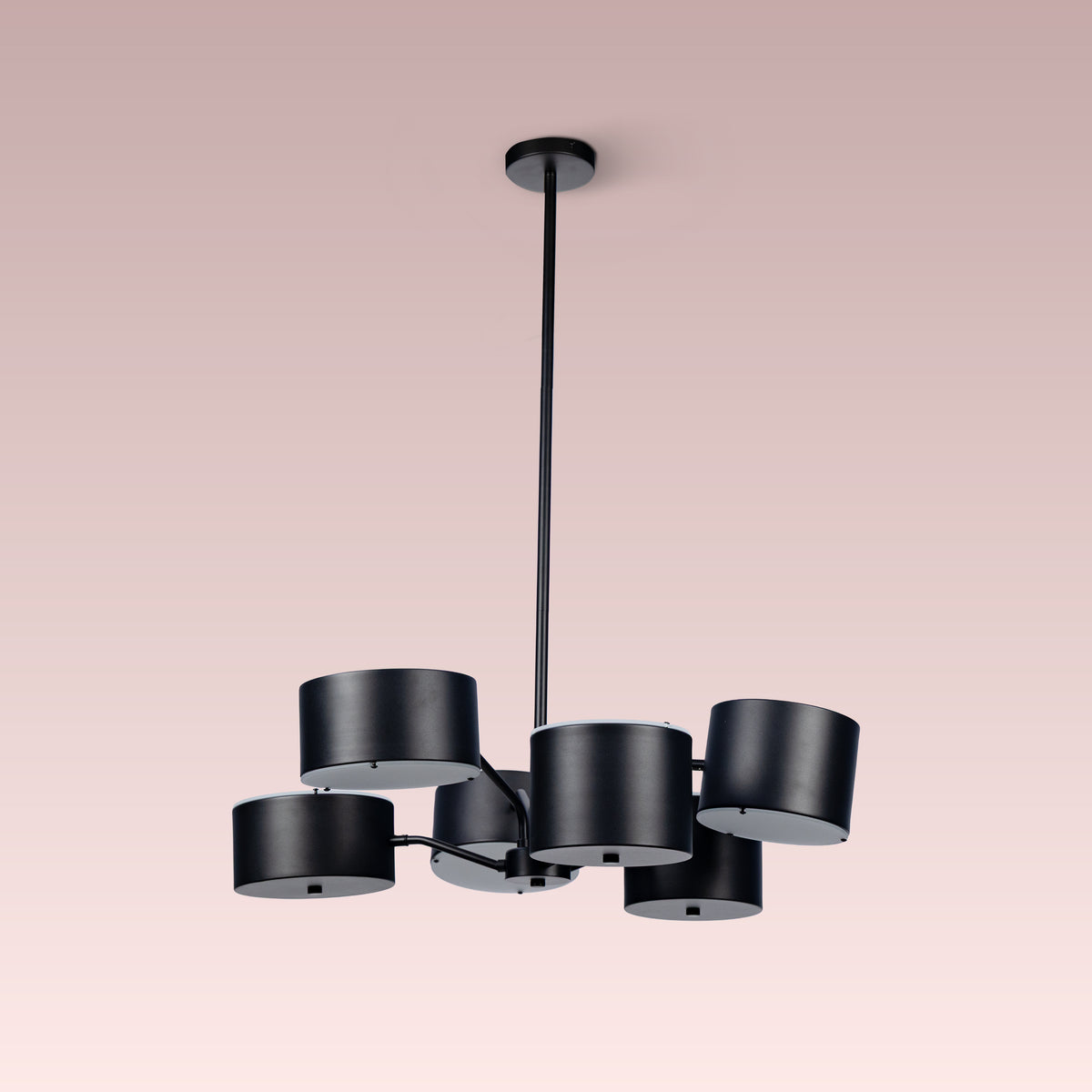 Vantel Obsidian (Black,Medium) Chandelier