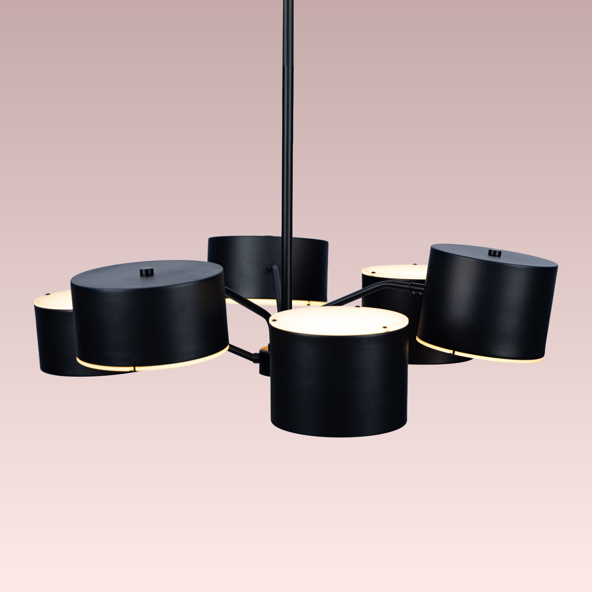 Vantel Obsidian (Black,Medium) Chandelier