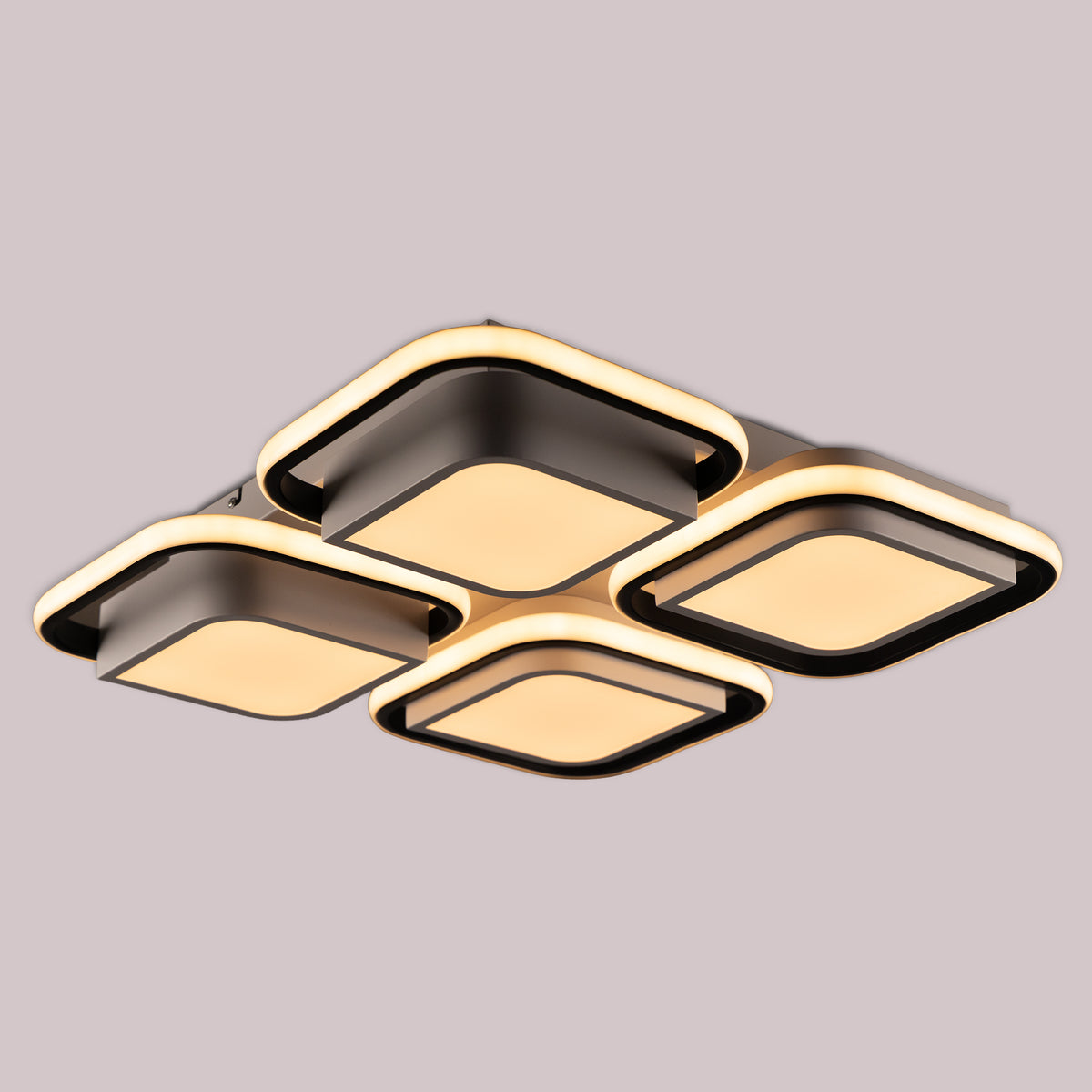 Lunaris Grid Dimmable LED Ceiling Light