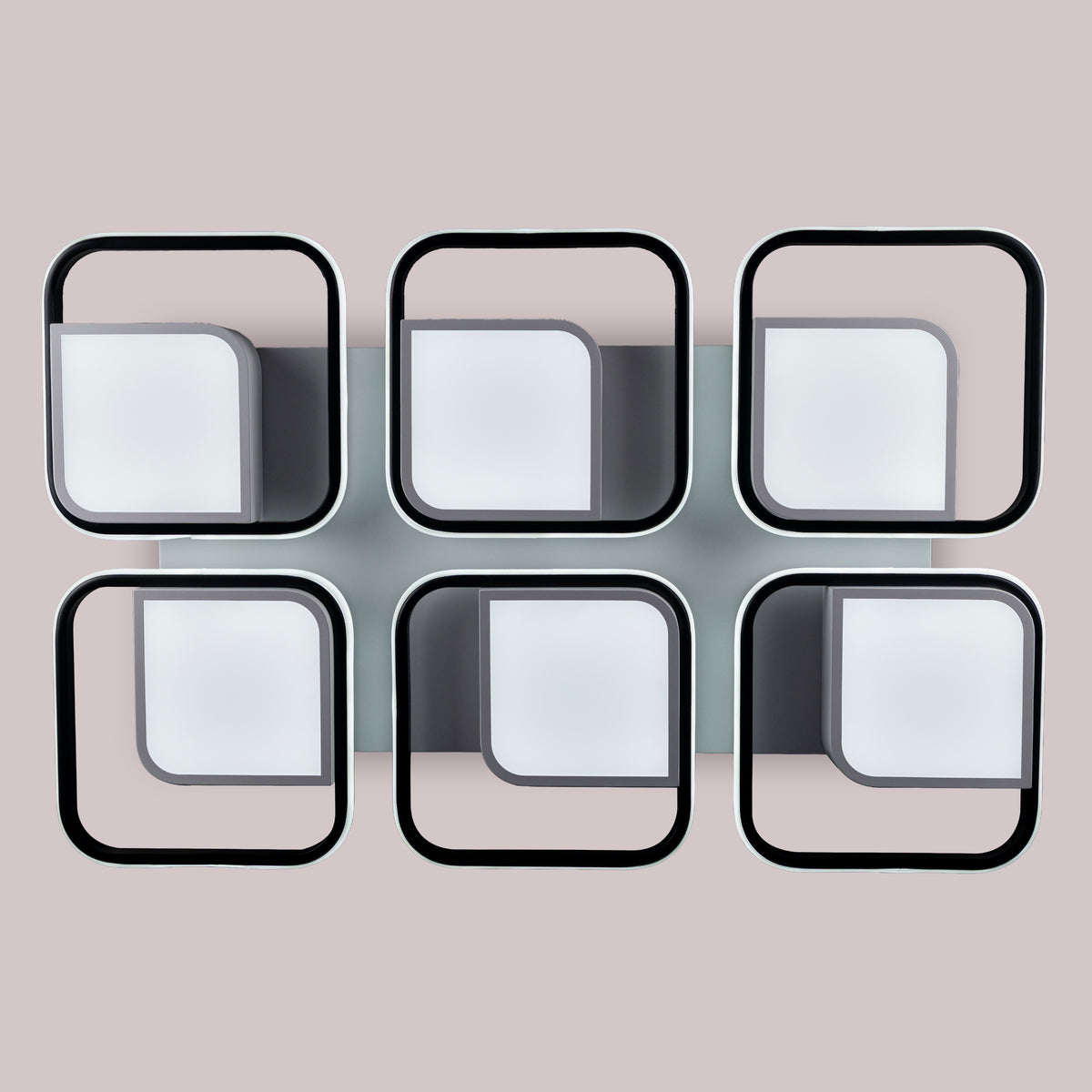 Cubism Six (Dimmable LED) Ceiling Light