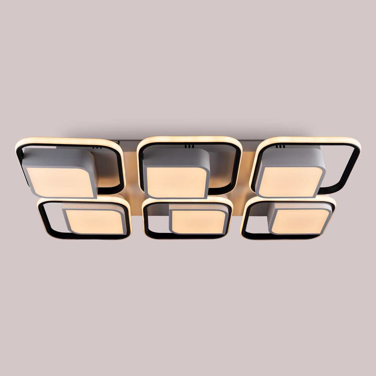 Cubism Six (Dimmable LED) Ceiling Light