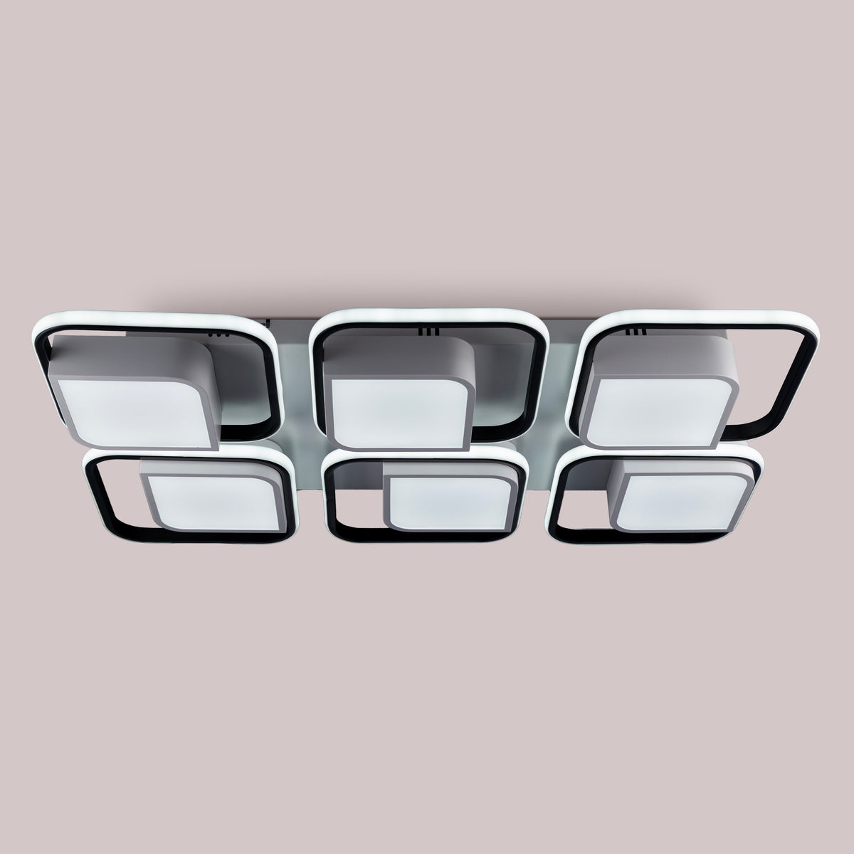 Cubism Six (Dimmable LED) Ceiling Light