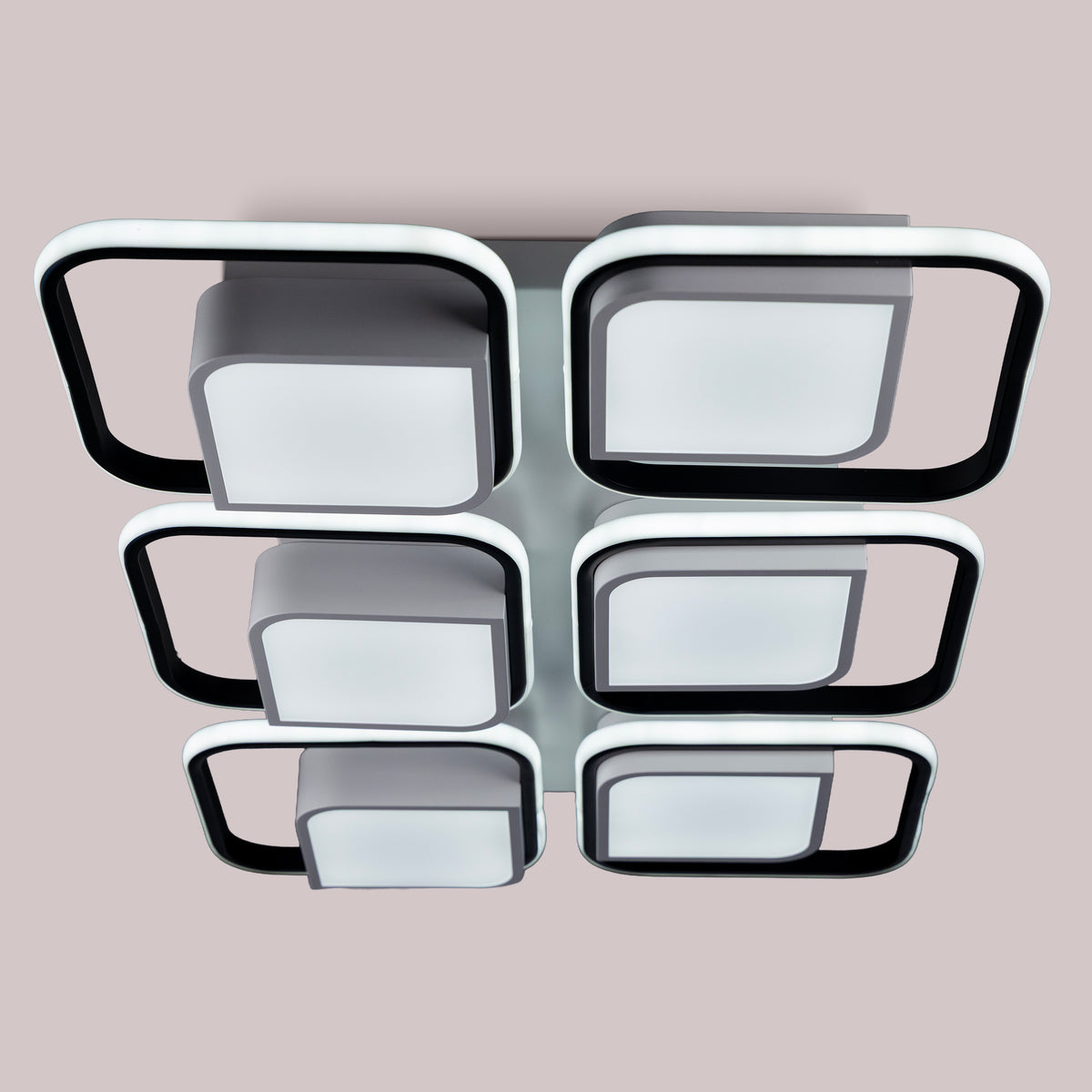 Cubism Six (Dimmable LED) Ceiling Light
