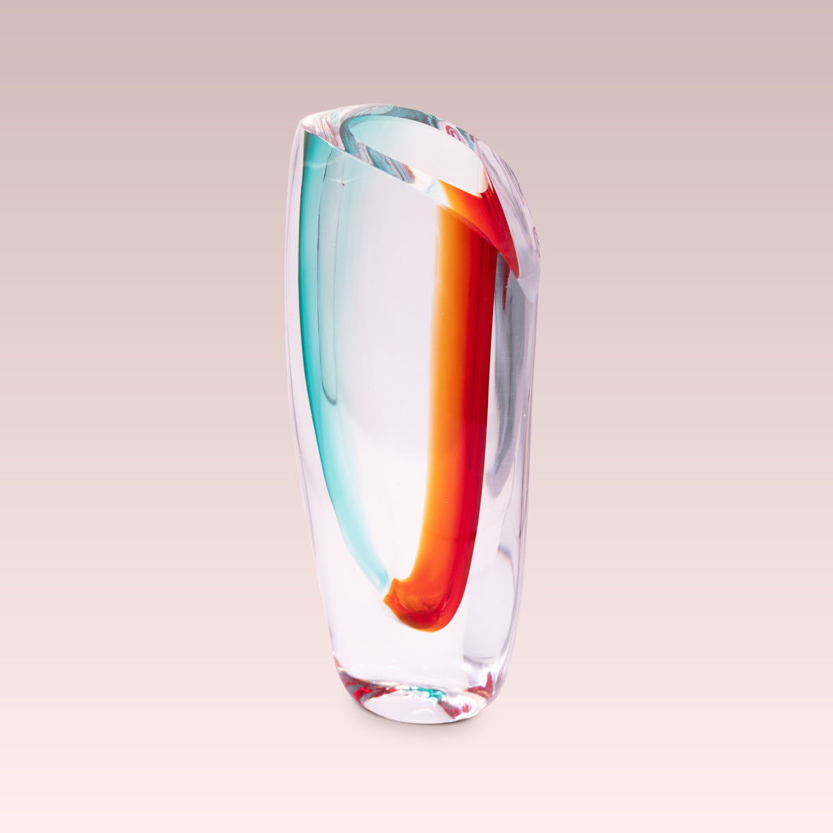 Opaline Verve (Medium) Glass Vase