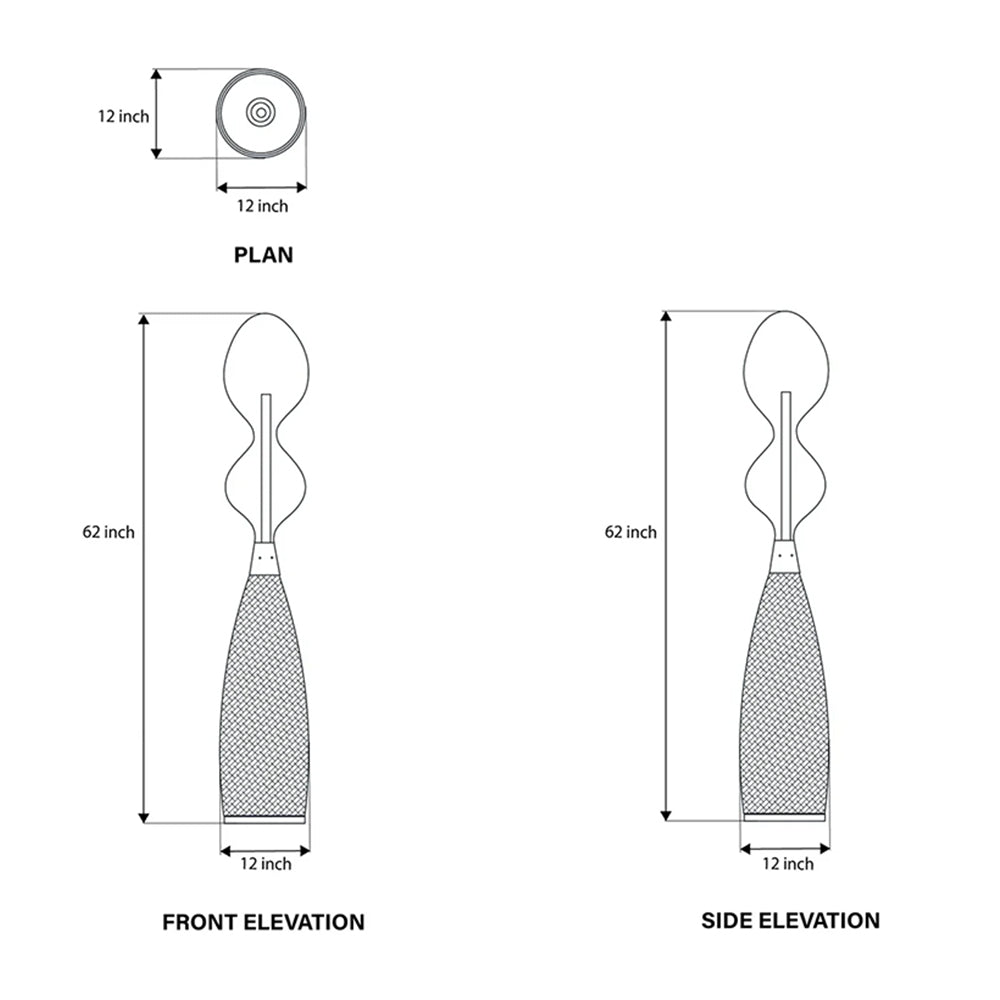 Eclipse Beacon Floor Lamp Handmade By Yaahvi