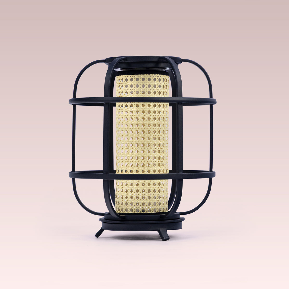 Beacon Tower (Black, Medium, Solar Powered-Rechargeable) Outdoor Floor Lamp