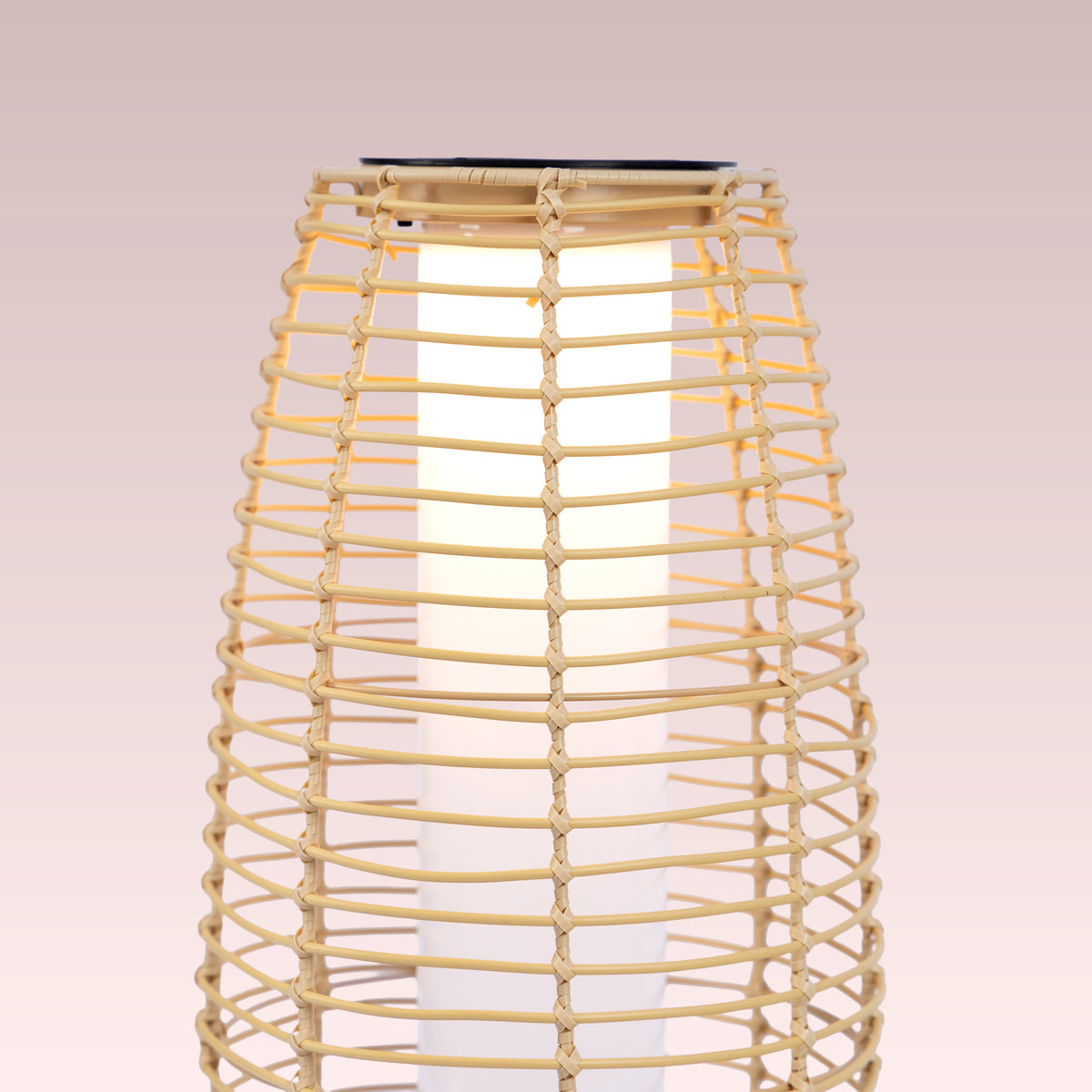 The Bastion Glow (Solar Powered-Rechargeable) Outdoor Floor Lamp