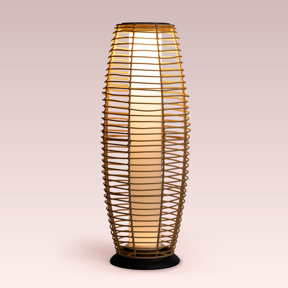 The Bastion Glow (Solar Powered-Rechargeable) Outdoor Floor Lamp