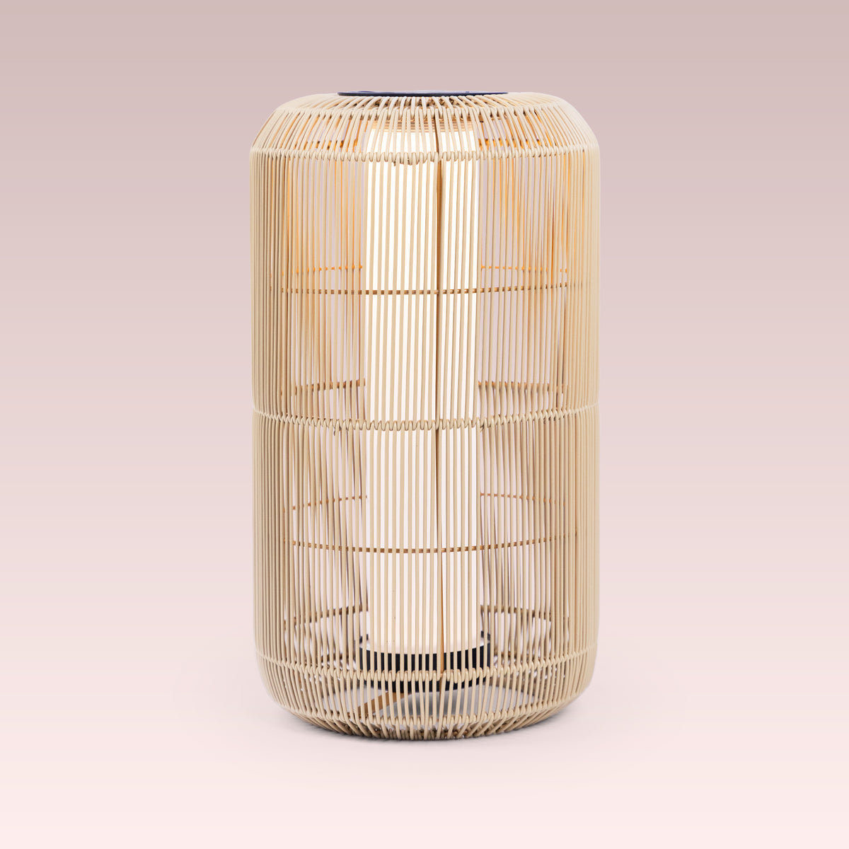 The Cylindra (Solar Powered-Rechargeable) Outdoor Floor Lamp