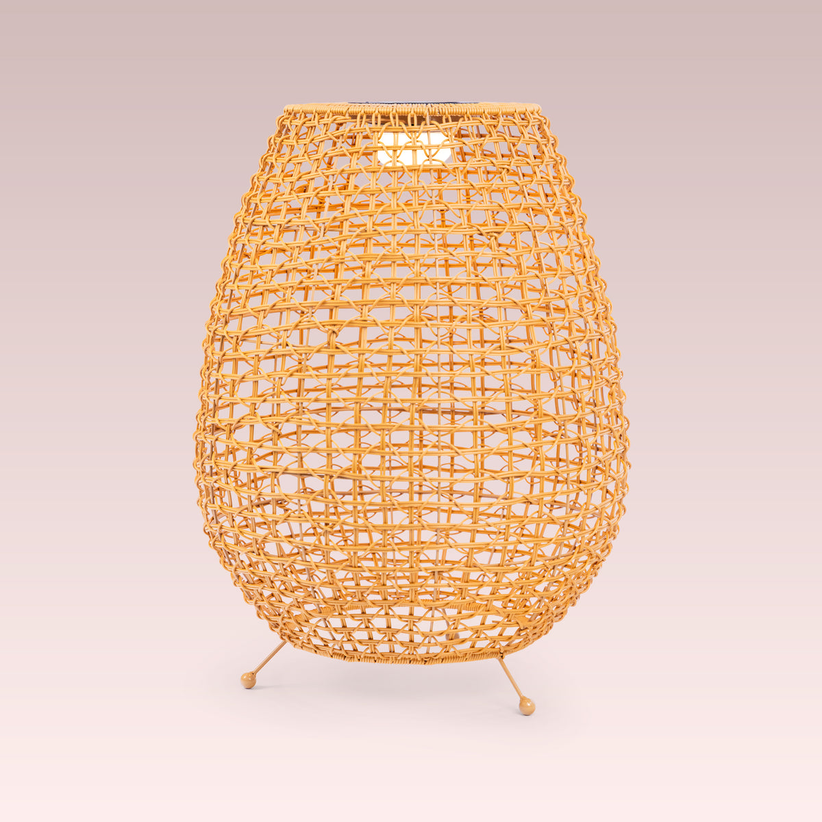 The Saffron Spire (Solar Powered-Rechargeable) Outdoor Floor Lamp