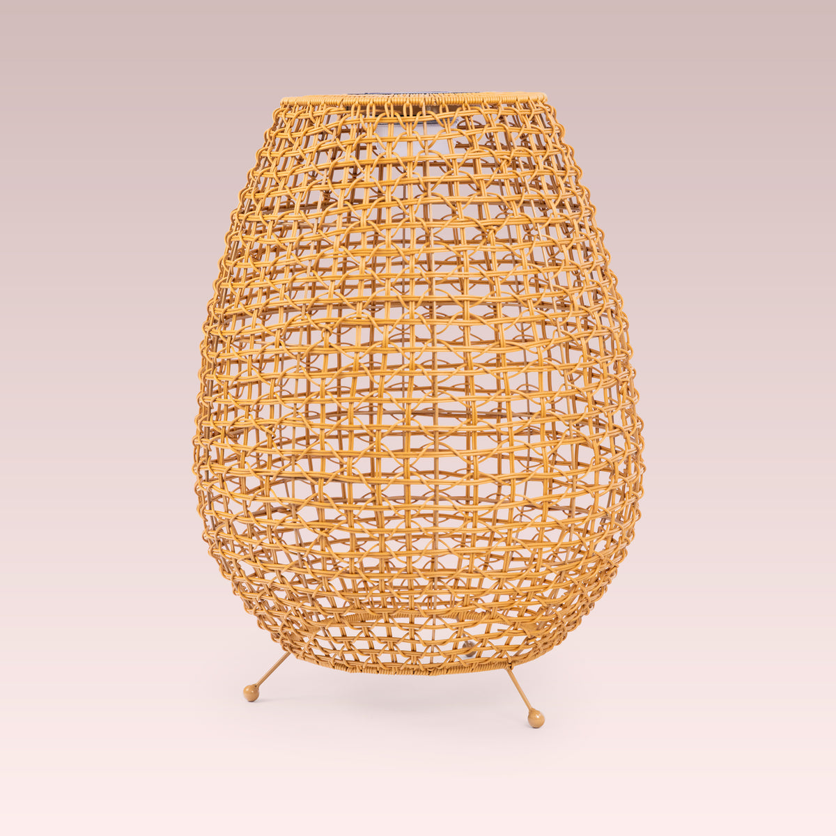 The Saffron Spire (Solar Powered-Rechargeable) Outdoor Floor Lamp