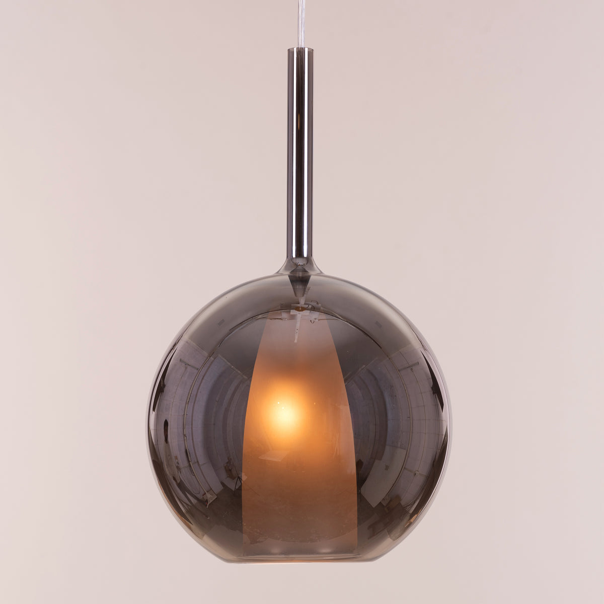 First Sign (Smokey Grey) Glass Pendant Light