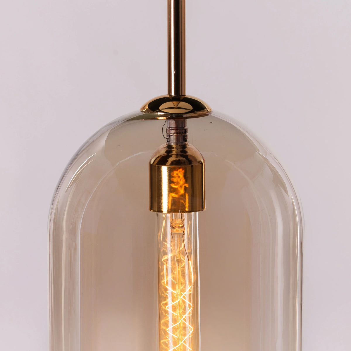 Gold Glamour (Large, Gold) Glass Pendant Light