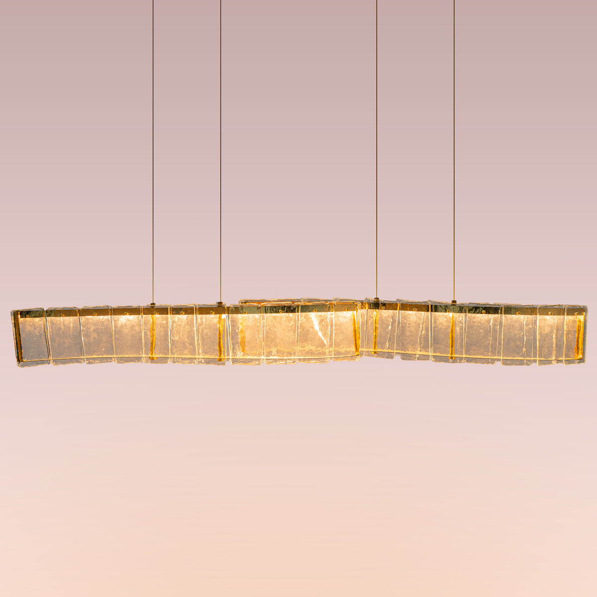 Beyond The Canvas (Gold) Chandelier