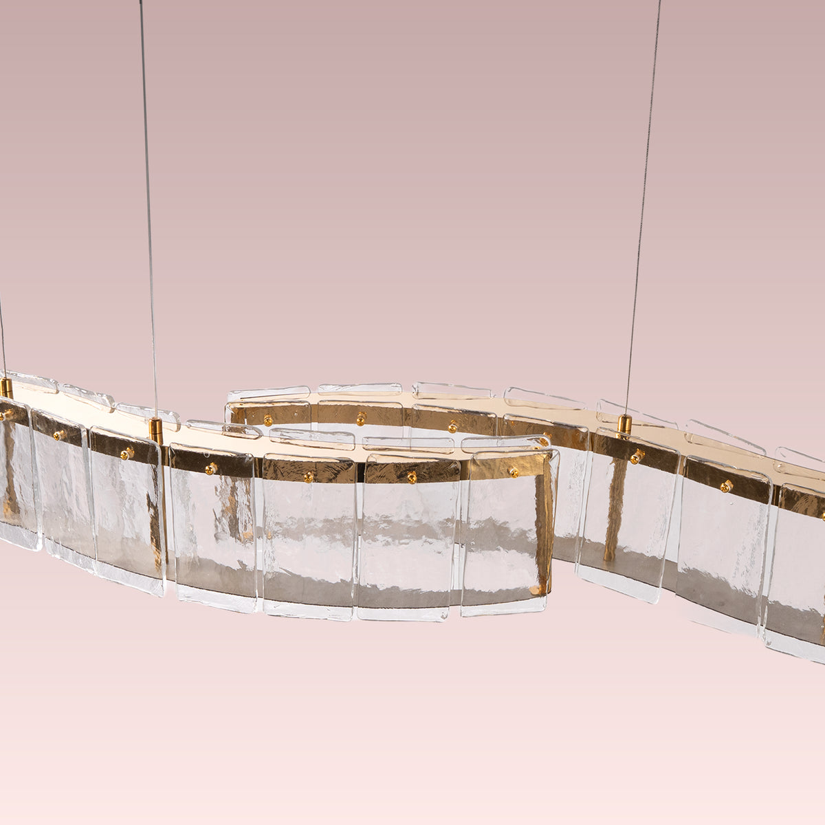 Beyond The Canvas (Gold) Chandelier