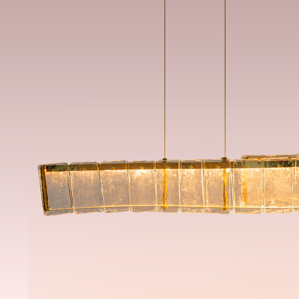 Beyond The Canvas (Gold) Chandelier