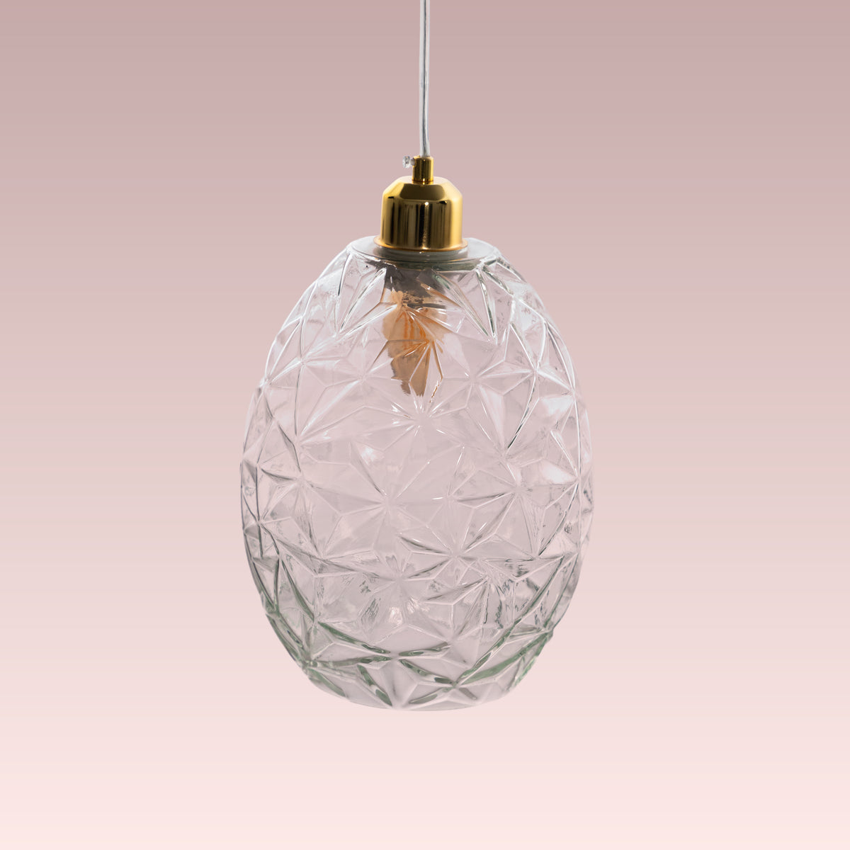 Second Glance (Clear) Glass Pendant lamp