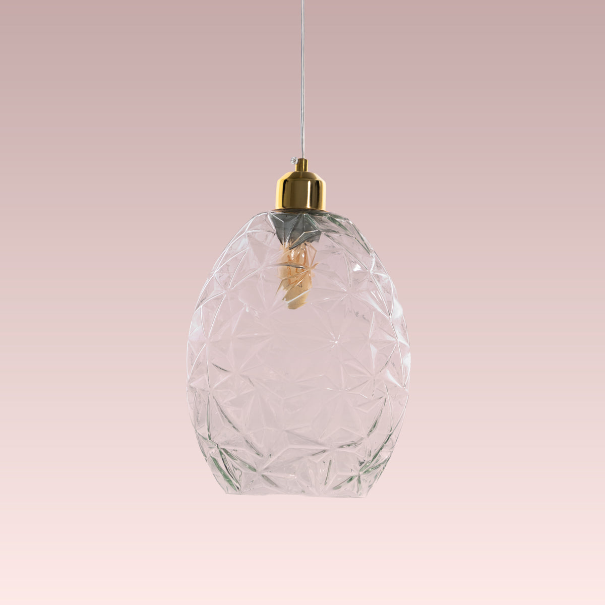 Second Glance (Clear) Glass Pendant lamp