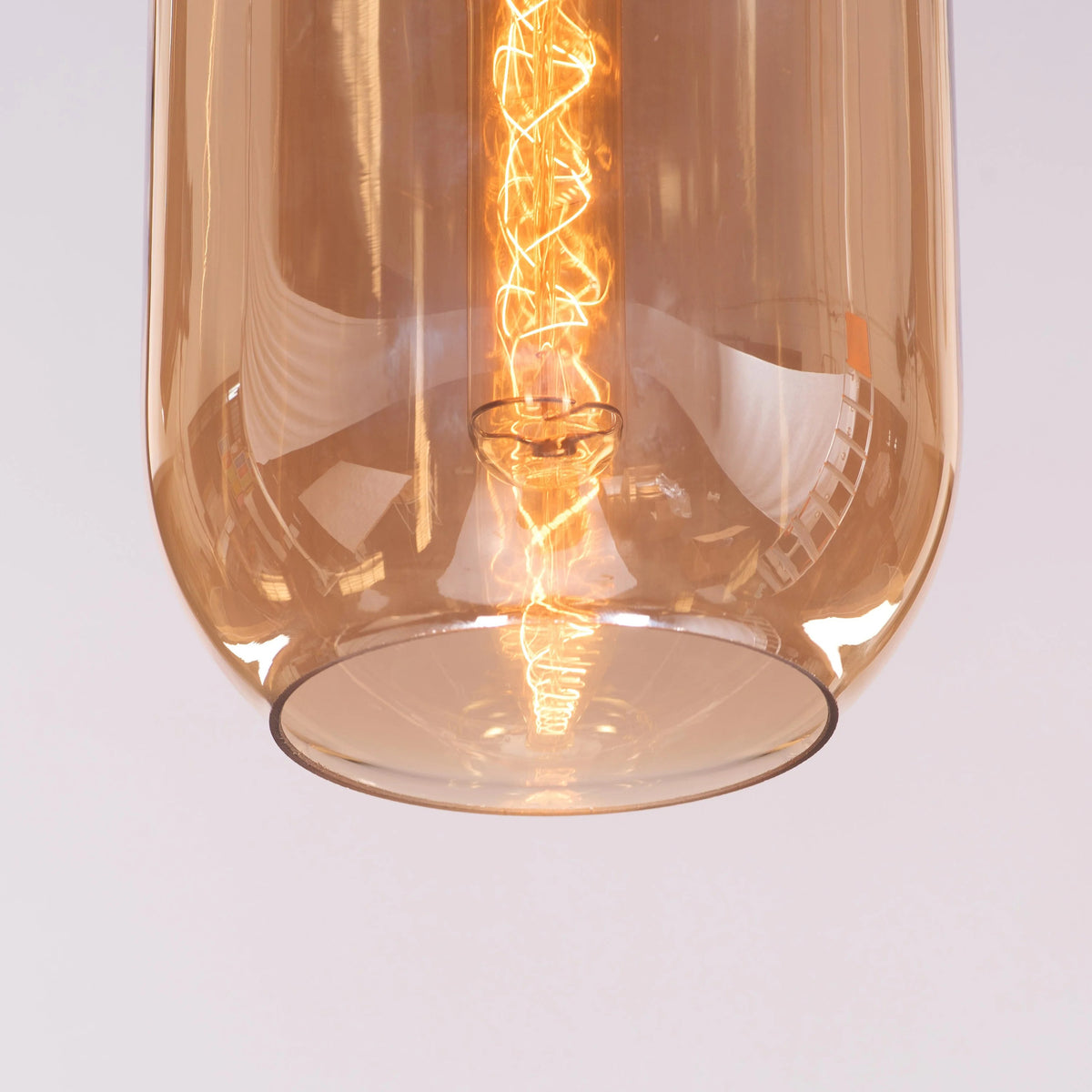Gold Glamour (Medium, Gold) Glass Pendant Light