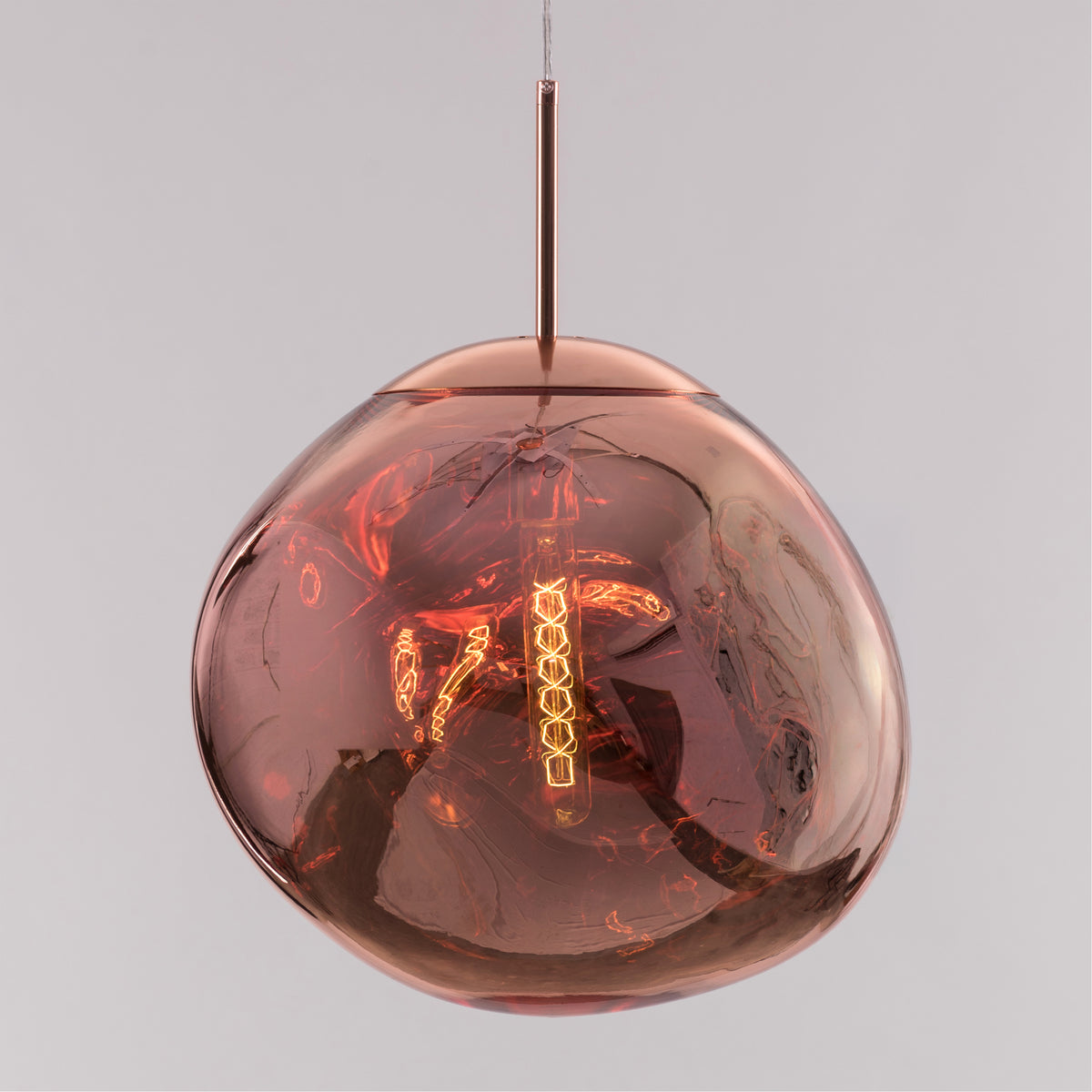 Ongoing Love (Large, Copper) Glass Pendant Light