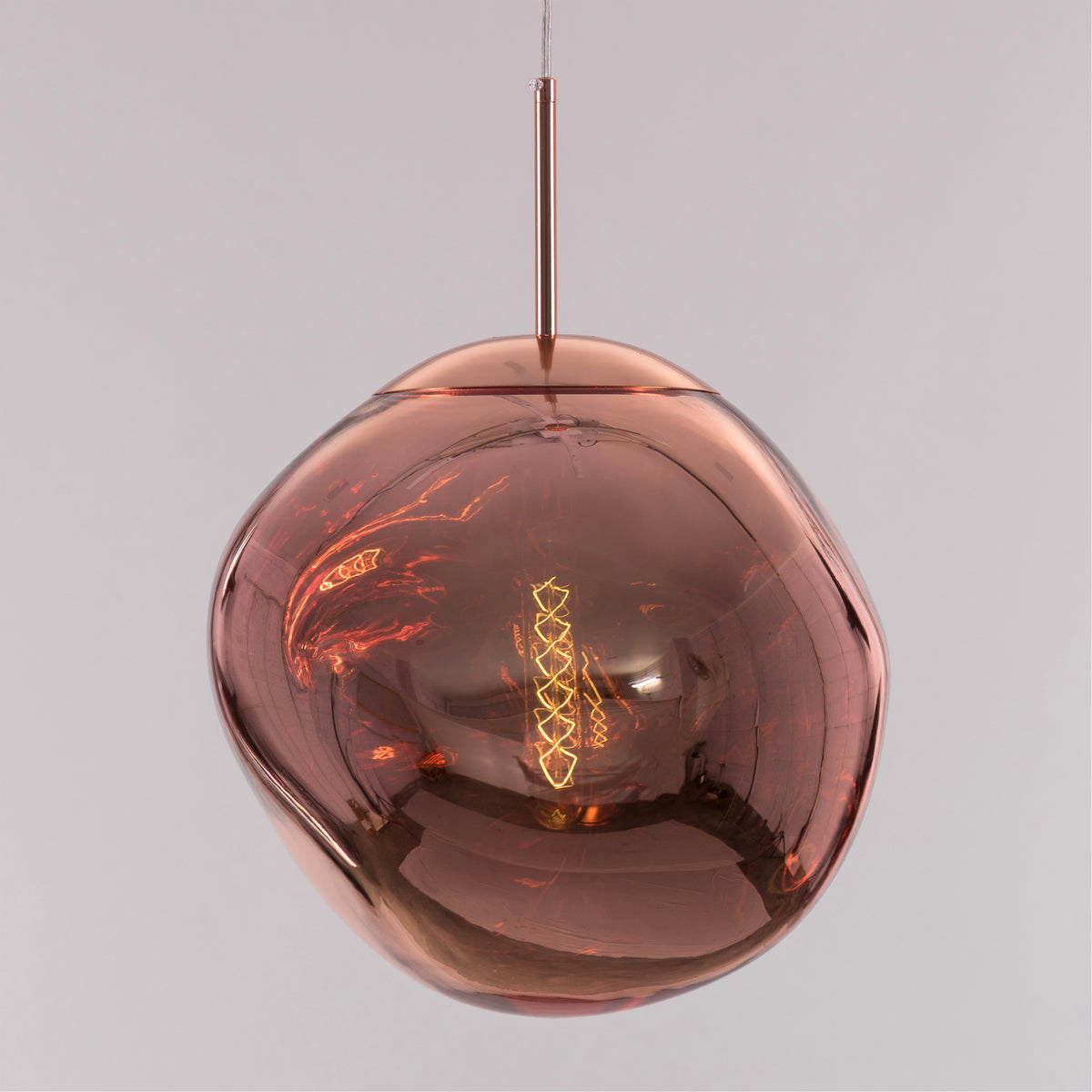 Ongoing Love (Large, Copper) Glass Pendant Light