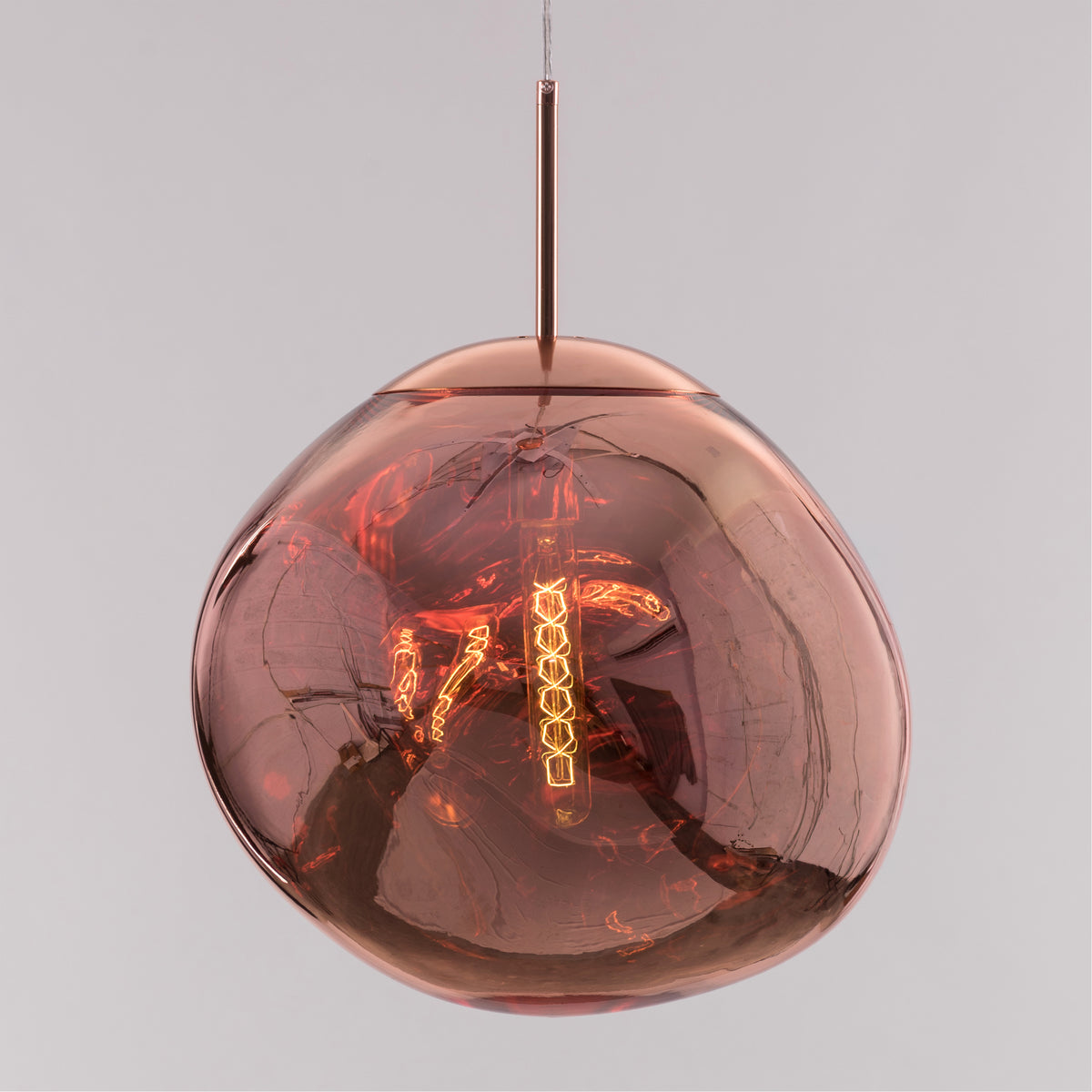Ongoing Love (Small, Copper) Glass Pendant Light