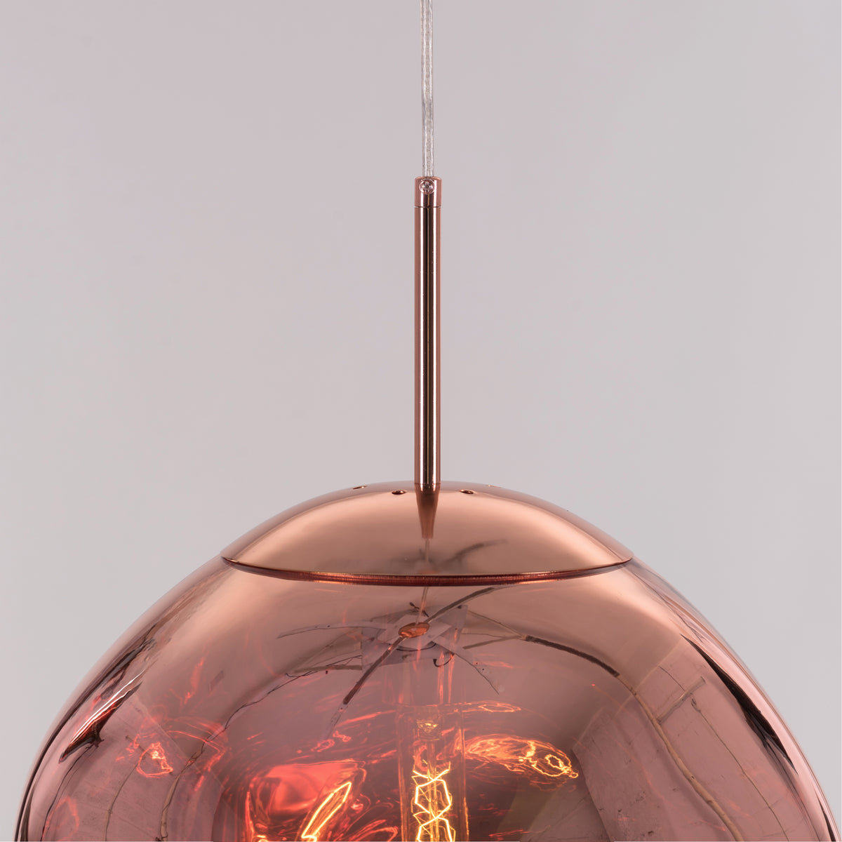 Ongoing Love (Small, Copper) Glass Pendant Light