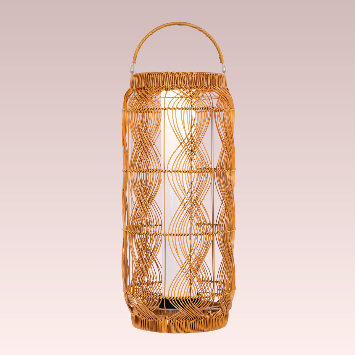 The Artisan Vault (Large, Solar Powered-Rechargeable) Outdoor floor lamp