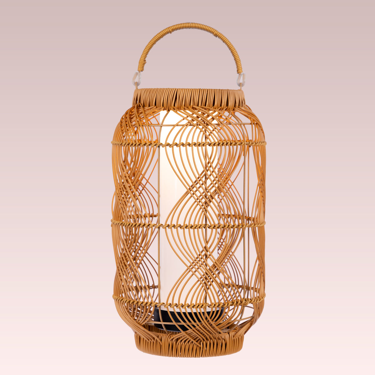 The Artisan Vault (Medium, Solar Powered-Rechargeable) Outdoor floor lamp
