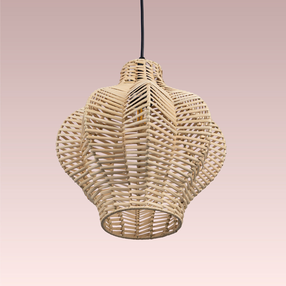 Aethera Woven Rattan pendant light