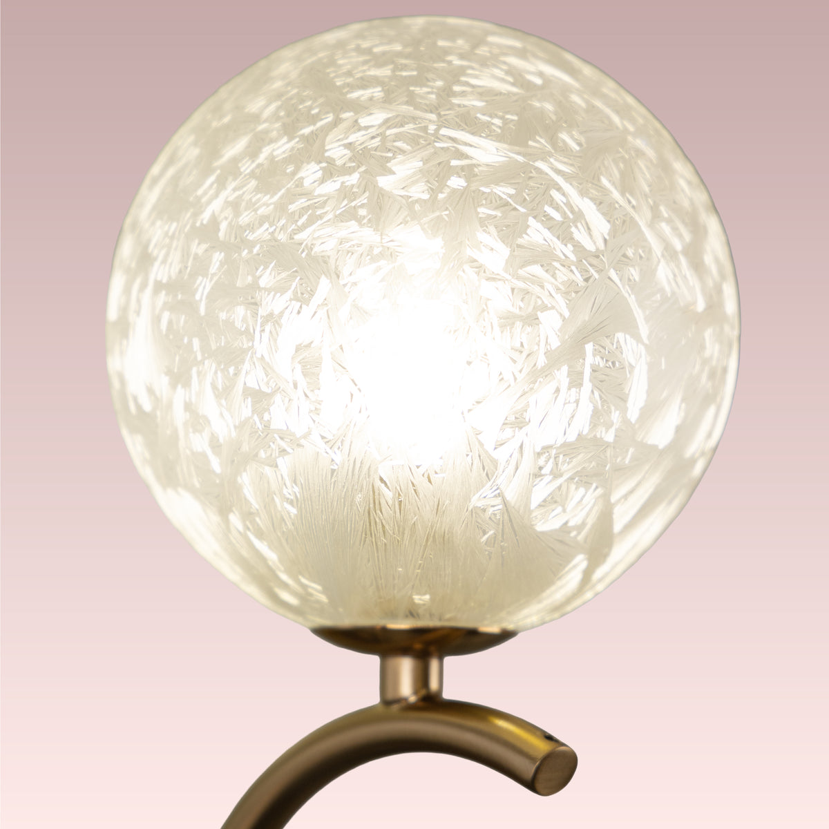 City In Stillness Glass Wall Light
