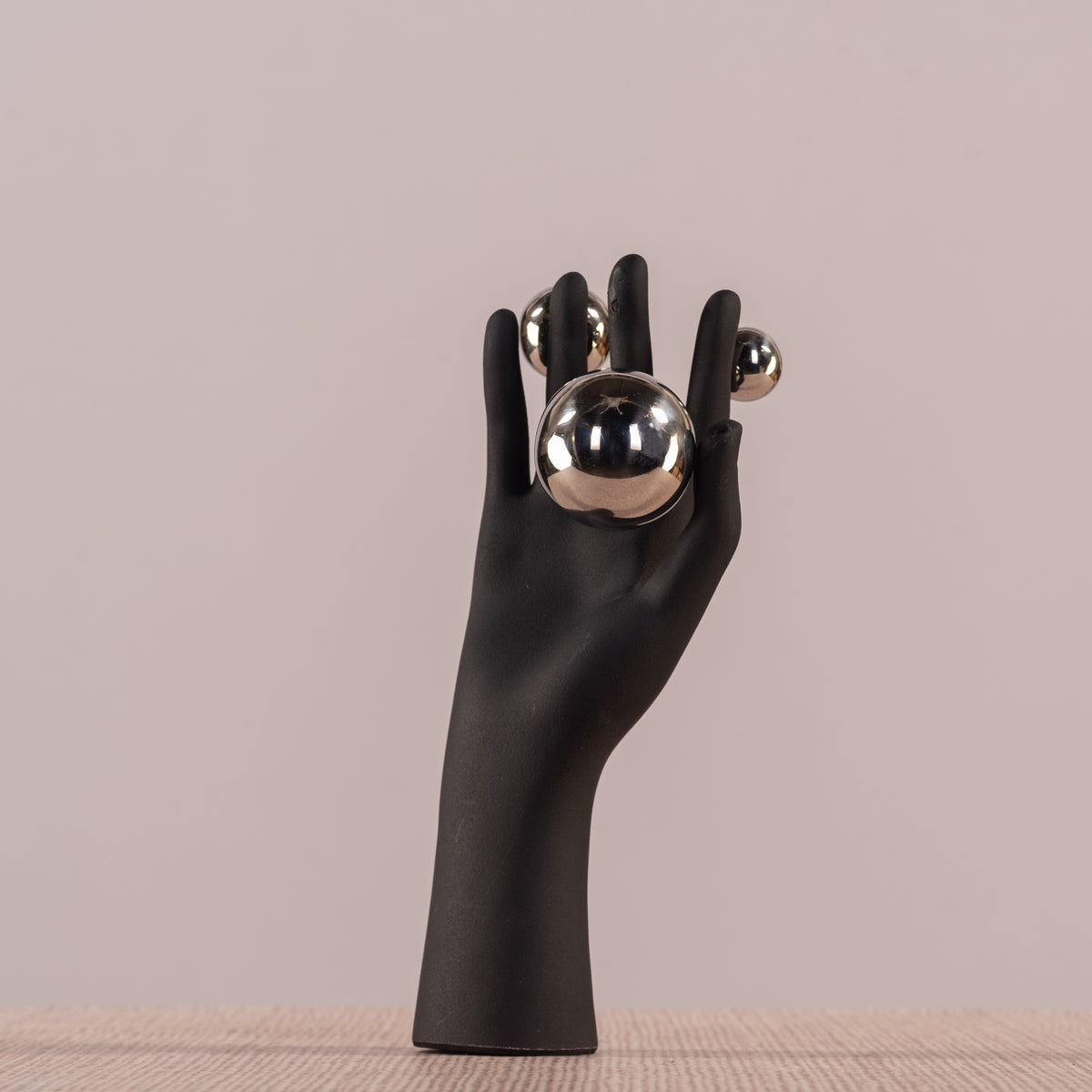 Illusionist (Black, Chrome) Resin Home Decor