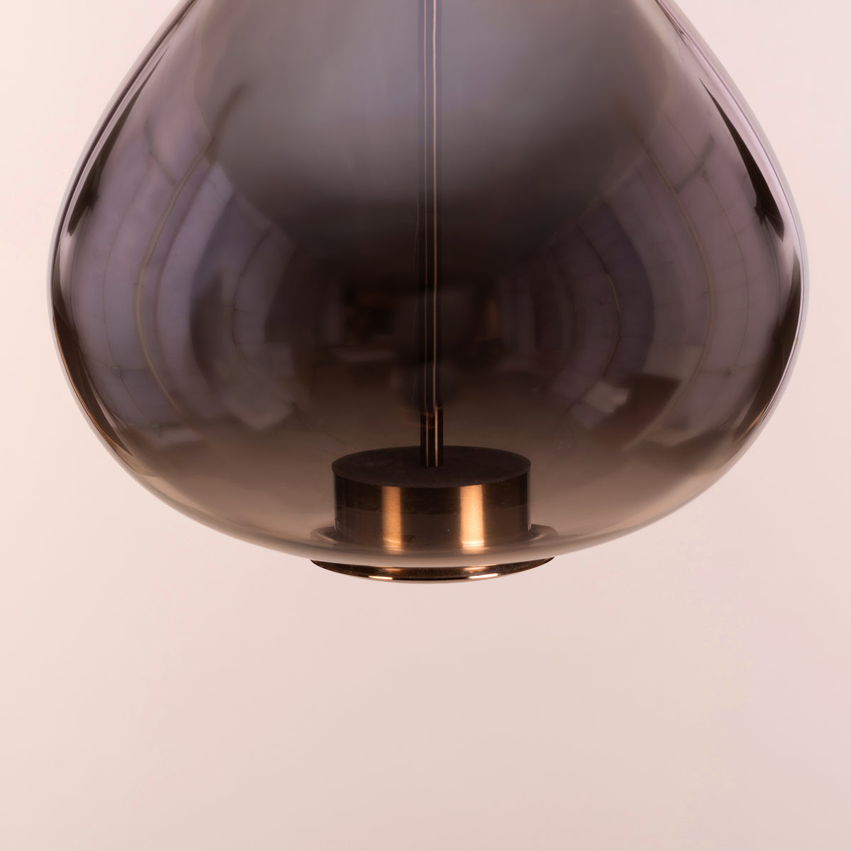 You Own It (Smokey Grey, Built-In LED) Glass Pendant Light