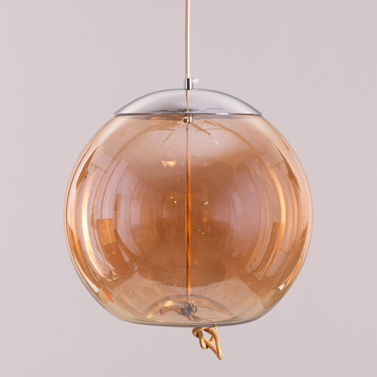 Motivation (Amber, Built-In LED) Glass Pendant Light