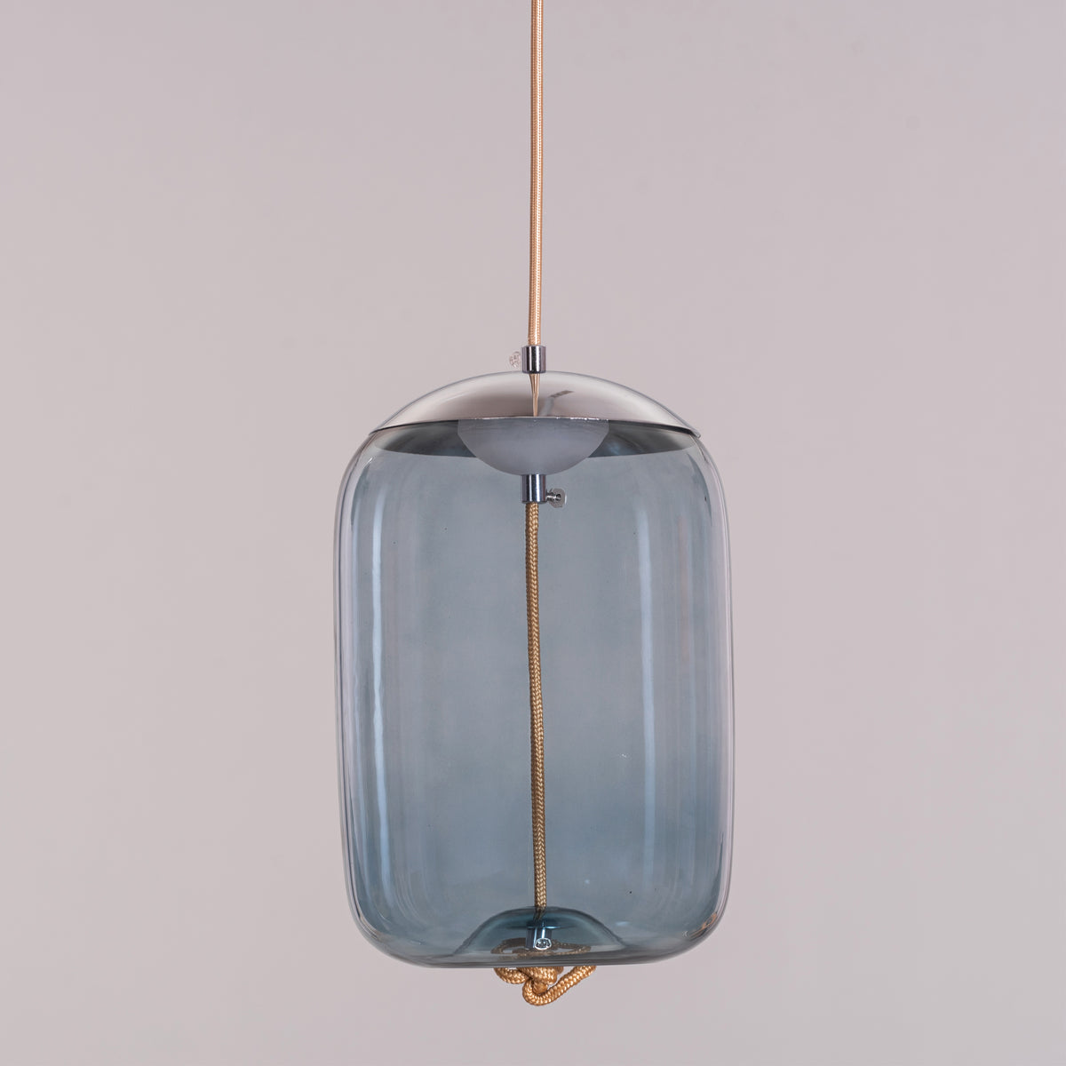 Trust Yourself (Blue, Built-In LED) Glass Pendant Light