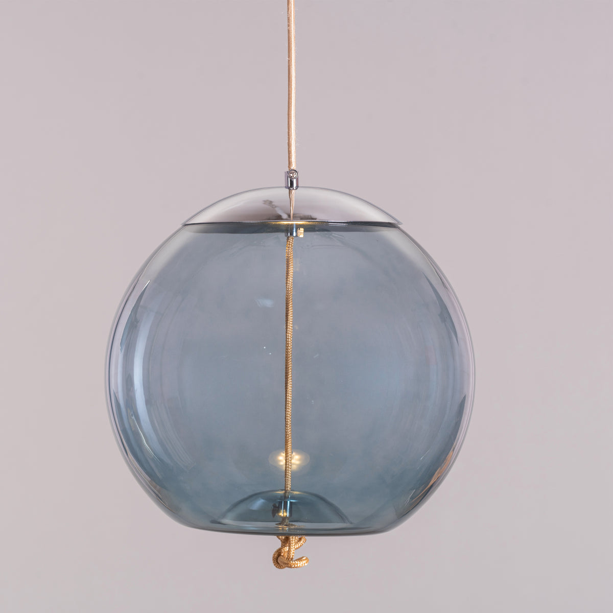 Motivation (Blue, Built-In LED) Glass Pendant Light