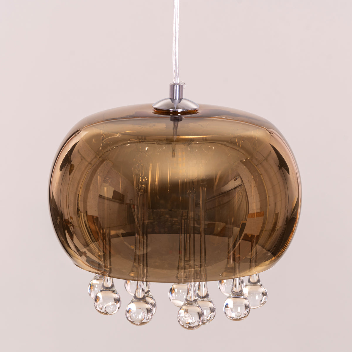 Enchanted (Small, Gold) Crystal Chandelier