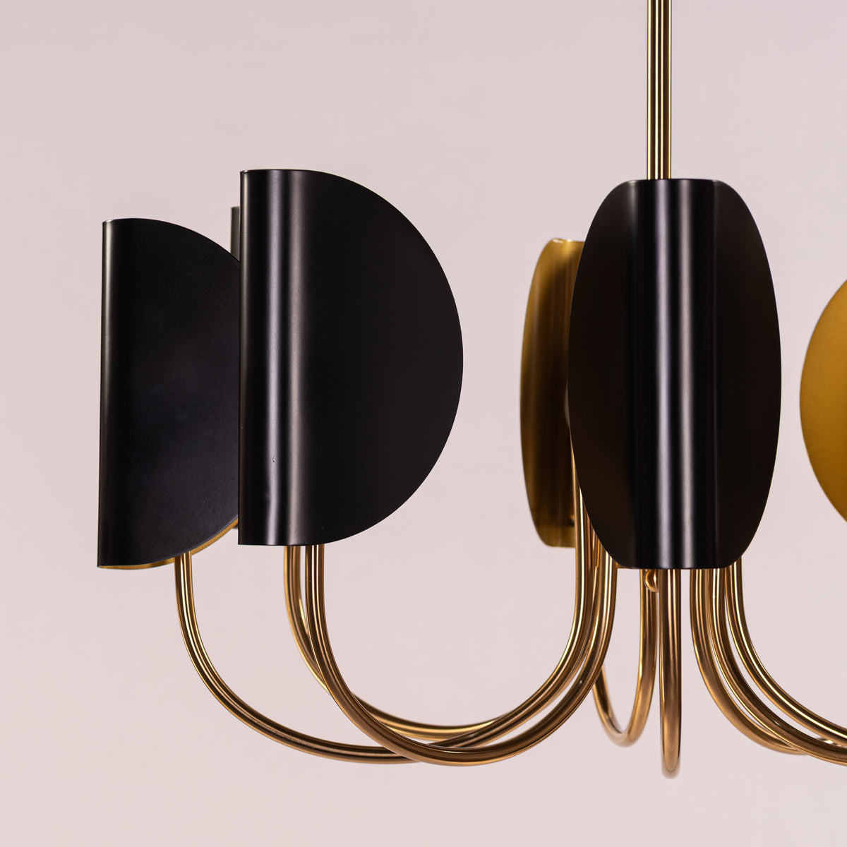 Umbra (Black, Gold) Chandelier