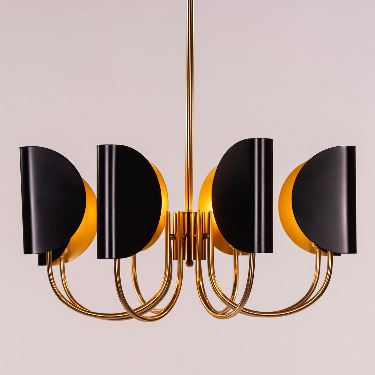 Umbra (Black, Gold) Chandelier